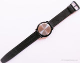 الحياة القوطية القديمة بواسطة ADEC Watch | 35mm أسود اليابان ساعة الكوارتز