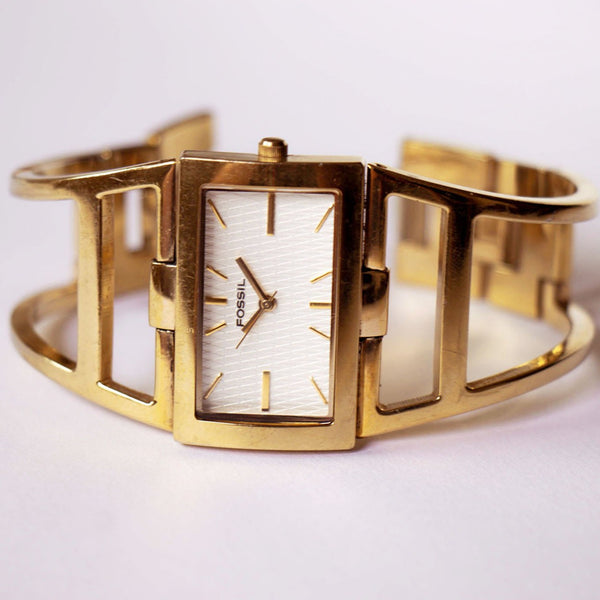 Gold-tone Fossil Ladies Watch Unique Gold-tone Fossil Bracelet
