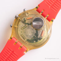 1994 Swatch SBK104 Lilibeth reloj | Vintage colorida Swatch Chrono