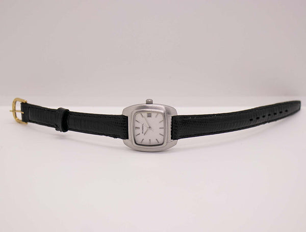 Silver-tone Square Fossil Date Watch for Women | Vintage Fossil Watch ...