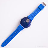 1997 Swatch Orologio SBS100 Mareggiata | Blu vintage Swatch Aquachrono