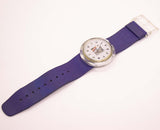 Vintage Pop Swatch Legal Blue PWK144 | 1991 Pop Swatch Uhr