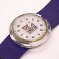 Pop vintage Swatch Blue PWK144 légal | 1991 Pop Swatch montre
