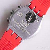 2001 Swatch YCS4020 RACEWAY Watch | Vintage Irony Chrono Watch