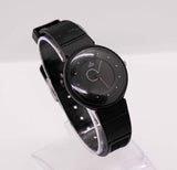 Minimalista todo negro Lorus Cuarzo reloj | Antiguo Lorus Cuarzo de Japón