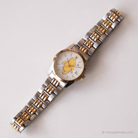 Classic Pooh Watch by Timex | Two-tone Disney Date Watch for Ladies