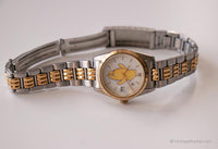 Classic Pooh Watch by Timex | Two-tone Disney Date Watch for Ladies