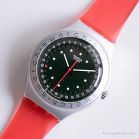 Vintage 1997 Swatch YGS4005 Balise reloj | Ironía grande Swatch reloj