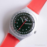 Vintage 1997 Swatch YGS4005 Balise montre | Ironie grande Swatch montre