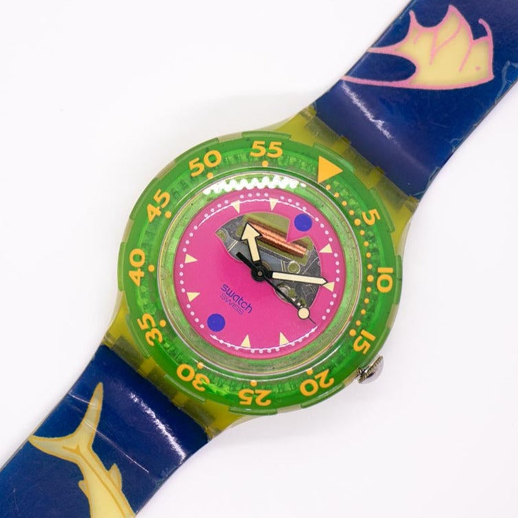 HAPPY FISH SDN101 Scuba Swatch Watch | 90s Scuba Swatch Collection ...