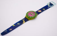 1991 HAPPY FISH SDN101 Scuba Swatch Watch | 90s Scuba Swatch Collection