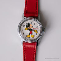 Antiguo Ingersoll Mickey Mouse reloj | Rara de los años sesenta mecánica reloj