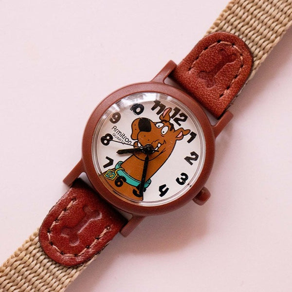 Ancien Armitron Scooby Doo montre | Montre à bracelet acrylique Scooby-Doo des années 90