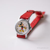 Antiguo Ingersoll Mickey Mouse reloj | Rara de los años sesenta mecánica reloj