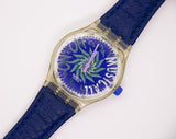 Tone 1992 in blu slk100 swatch Guarda | Vintage Musicall swatch Guadare