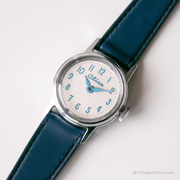Vintage Alice im Wunderland Uhr | 1960 US Time Mechanical Uhr