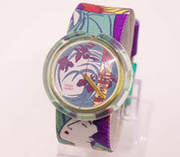 Estallido Swatch PWK152 Jardín de placer reloj | Década de 1990 Swatch Recopilación