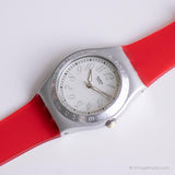 Vintage 1997 Swatch YLS1006M PARUSIA Watch | Media ironia degli anni '90 Swatch