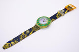 1992 SEA GRAPES SDK105 Scuba Swatch | Vintage Originals Swatch Watch