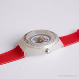 2001 Swatch ICTICLE SHK101 montre | Cadran squelette vintage Swatch