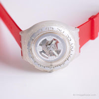 2001 Swatch SHK101 ICicle Uhr | Vintage Skeleton Dial Swatch