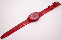 2009 Cherry-Berry Gr154 Swatch montre | Ancien montre Le recueil