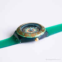 Vintage 1994 Swatch Sdn109 en vago reloj | Coleccionable Swatch Scuba