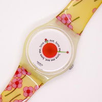 1998 Papaveri GW120 swatch montre | Cadeau de la Saint Valentin montre Ancien