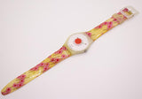1998 PAPAVERI GW120 Swatch Watch | Valentines Day Gift Watch Vintage