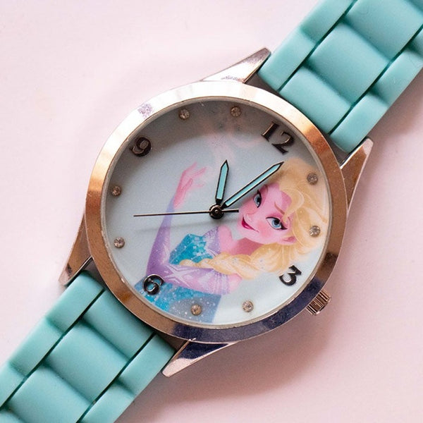 Blue Elsa Frozen Disney Uhr für Frauen | Damen Disney Prinzessin Uhr