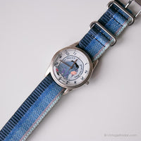 عتيقة Eeyore الفضة نغمات | Timex Disney ساعة تاريخ