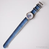 Vintage eeyore argenté montre | Timex Disney Date montre
