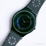 2000 Swatch SFB108 Thinario Watch | خمر أسود Swatch Skin