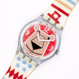 2007 HAIRY FRIEND GN226 Swatch Watch | Cute Bear Vintage Swiss Swatch - Vintage Radar