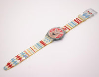 2007 HAIRY FRIEND GN226 Swatch Watch | Cute Bear Vintage Swiss Swatch - Vintage Radar