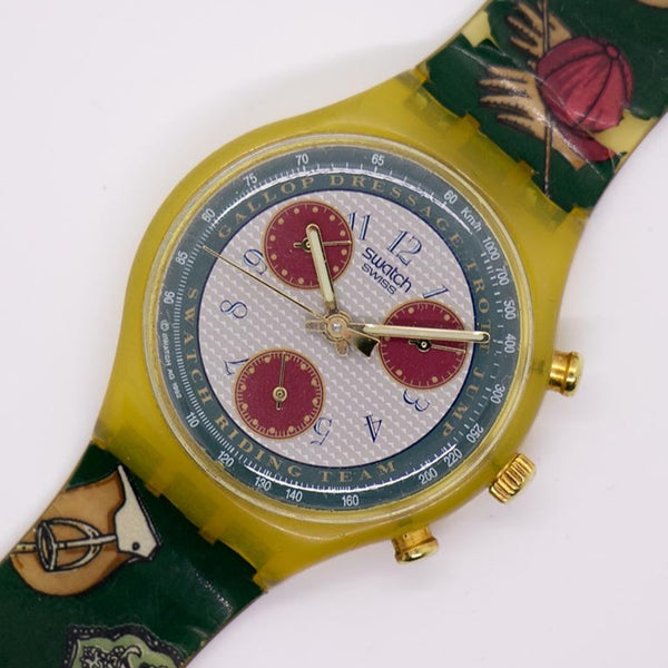 Reitstar SCK102 Chronograph swatch | Jahrgang Chronograph Uhren