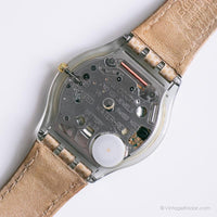 خمر 1999 Swatch SFF101 Snaky Watch | 90s التحصيل Swatch Skin