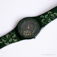 2008 Swatch SFB138 SHIMMER Bliss Uhr | Vintage Blumen Swatch Skin