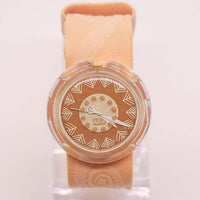 Vintage PWZ108 Leaf Pop swatch Uhr | 1990er Pop swatch Sammlung