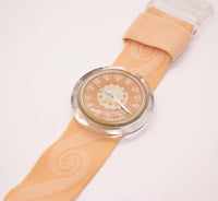 Vintage PWZ108 Leaf Pop swatch Uhr | 1990er Pop swatch Sammlung