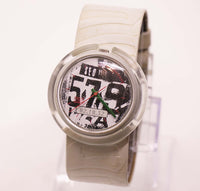 PMZ104 Gelindo Bordin Pop Swatch montre | 1996 Olympiques d'Atlanta Swatch