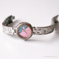 Vintage Edelstahl Eeyore Uhr | Seiko Disney Uhr für Damen