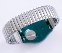 90S Steel Lite GG403 Swatch reloj | Esqueleto Swatch Correa ajustable gent