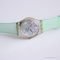 Swatch Lady LK296G Glamice Uhr | Vintage 2008 Swatch Uhr für Sie