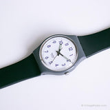2009 Swatch Cloud de brouillard GM169 montre | Vintage gris Swatch Gant montre