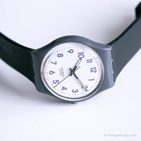 2009 Swatch GM169 FOG CLOUD Watch | Gray Vintage Swatch Gent Watch