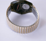 1994 Swatch GROSSER NOUGAT GM710 Watch | Vintage Gold Elegant Swiss Watch