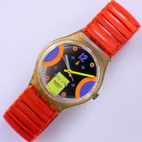 1992 Swatch Standards GK146 Uhr | Hipster Buntes Schweizer Swatch Uhr