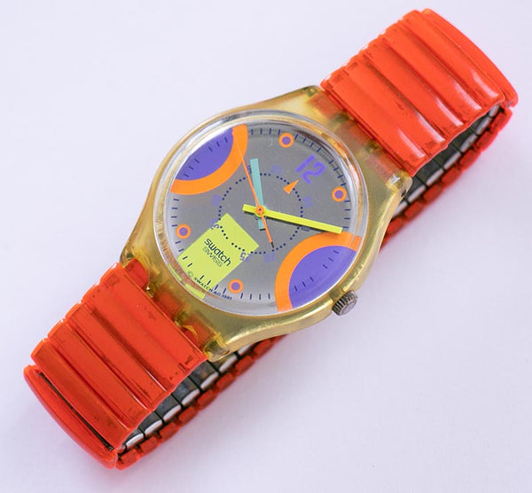 1992 Swatch STANDARDS GK146 Watch | Hipster Colorful Swatch Watch ...