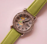 Green Tinker Bell Fairy Disney Time Works Watch | Vintage Disney Watch